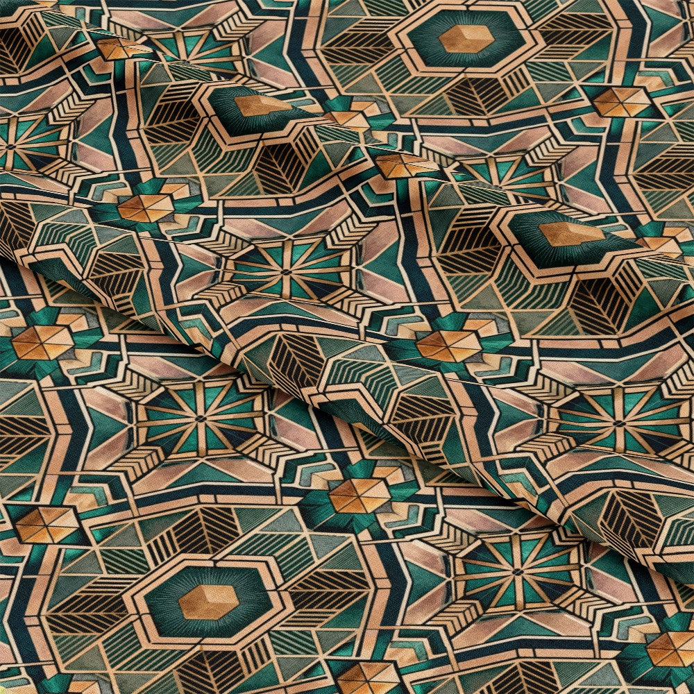 Art Deco Pattern 50 Quilting Cotton Fabric