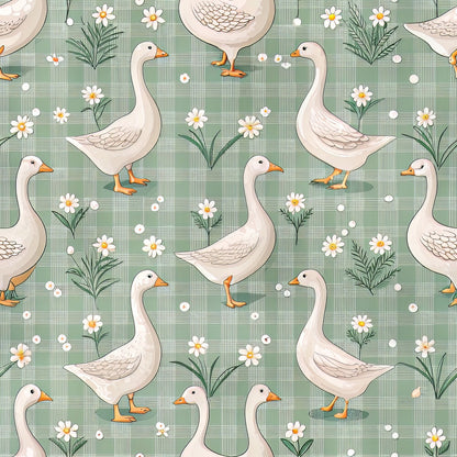 Goose Gingham Fat Quarter Bundle