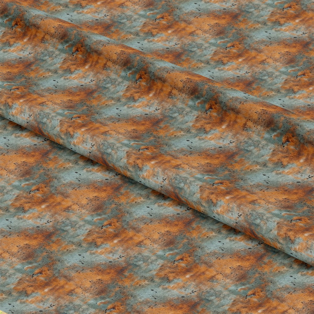 Rusted Iron Metal Textures Pattern 2 Quilting Cotton Fabric