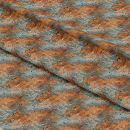 Rusted Iron Metal Textures Pattern 2 Quilting Cotton Fabric