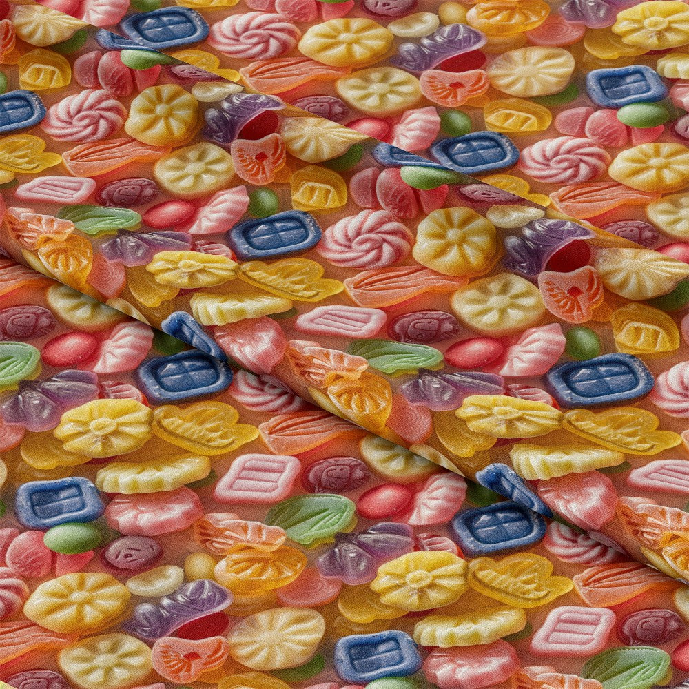 Junk Food Pattern 12 Quilting Cotton Fabric