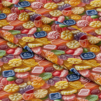 Junk Food Pattern 12 Quilting Cotton Fabric