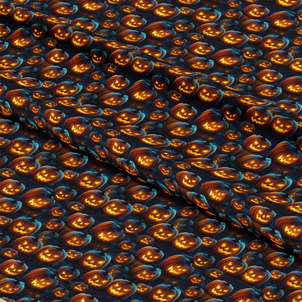 Scary Halloween Pattern 7 Quilting Cotton Fabric
