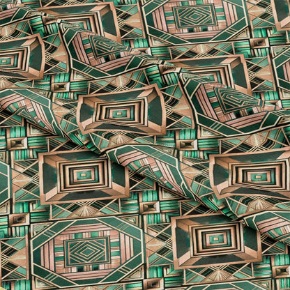 Art Deco Pattern 31 Quilting Cotton Fabric