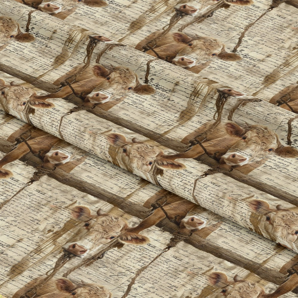 Farm Life Pattern 70 Quilting Cotton Fabric