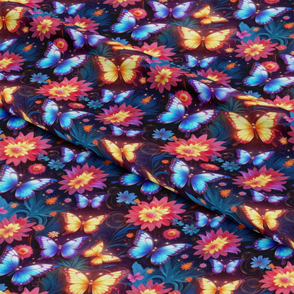 Fantasy Butterflies Pattern 31 Quilting Cotton Fabric