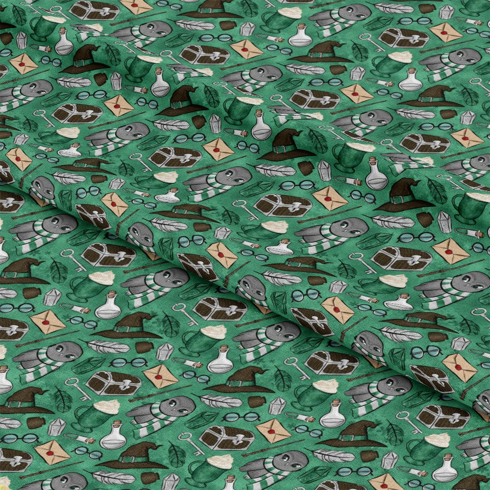 Wizard Magic School Pattern 26 Quilting Cotton Fabric