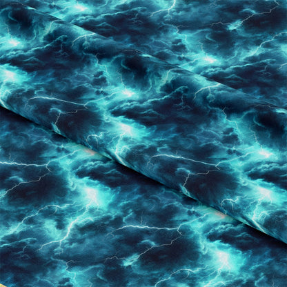 Thunderbolt Lightning Pattern 4 Quilting Cotton Fabric