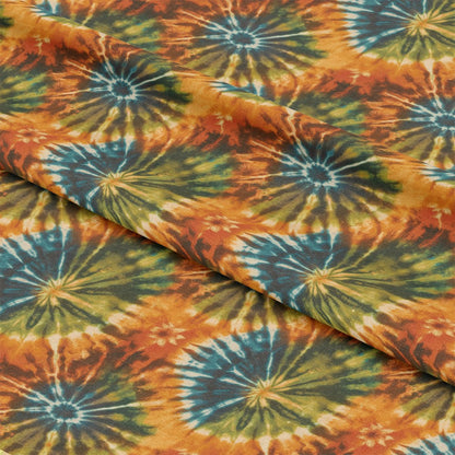 Retro Tie Dye Pattern 6 Quilting Cotton Fabric