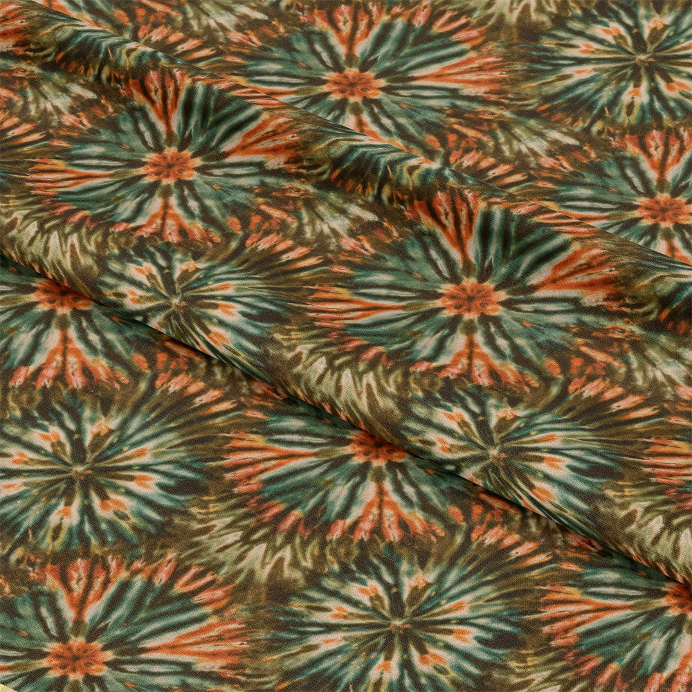 Retro Tie Dye Pattern 4 Quilting Cotton Fabric