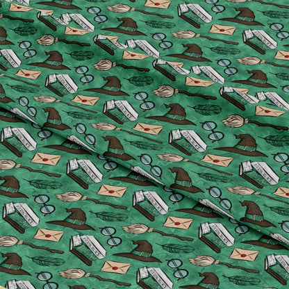 Wizard Magic School Pattern 34 Quilting Cotton Fabric