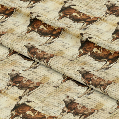 Farm Life Pattern 32 Quilting Cotton Fabric
