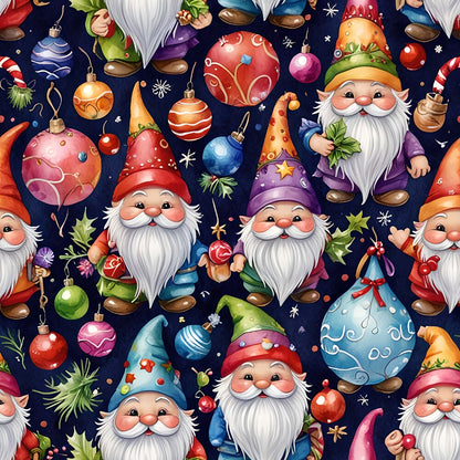 Christmas Gnomes Fat Quarter Bundle