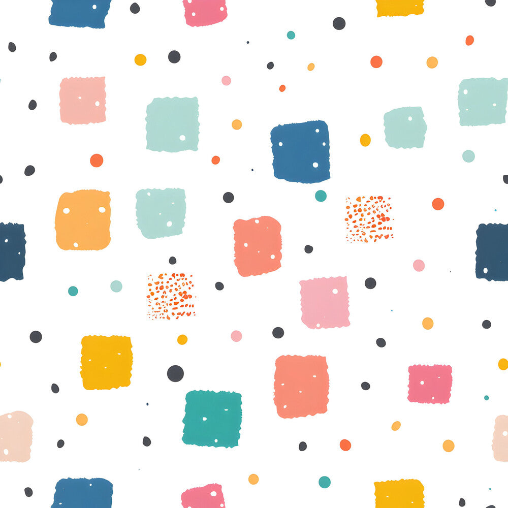 Doodle Polka Dot Rectangles Fat Quarter Bundle