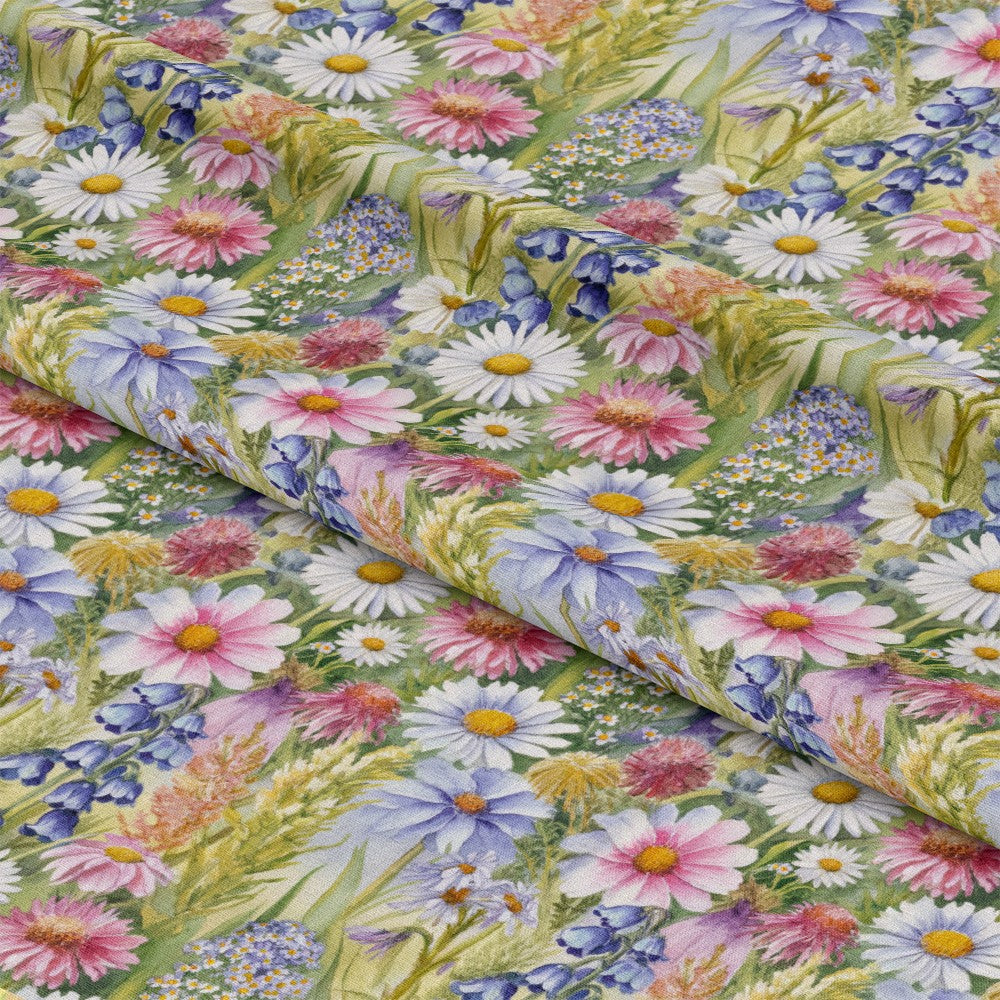 Wildflower Fantasy Pattern 13 Quilting Cotton Fabric