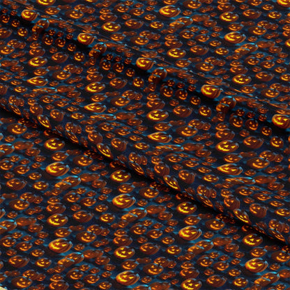 Scary Halloween Pattern 9 Quilting Cotton Fabric