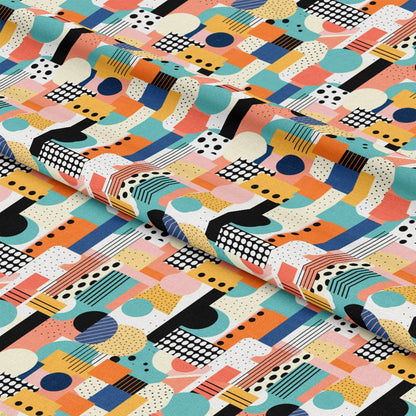 Groovy Boho Hippie Pattern 17 Quilting Cotton Fabric