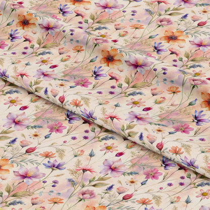 Whispering Wildflowers Pattern 1 Quilting Cotton Fabric