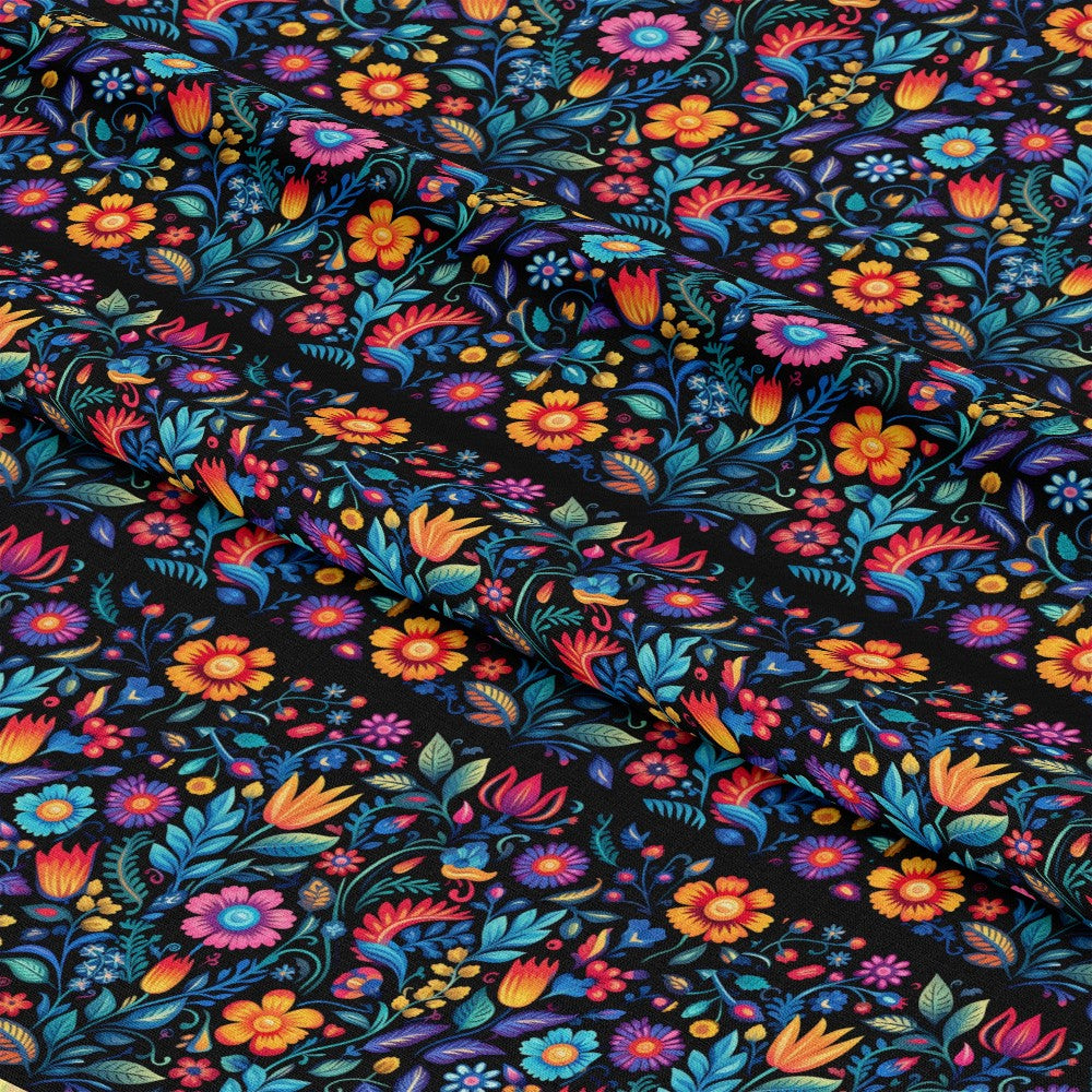 Mexican Floral Fiesta Pattern 5 Quilting Cotton Fabric