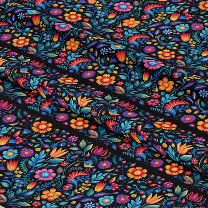 Mexican Floral Fiesta Pattern 5 Quilting Cotton Fabric