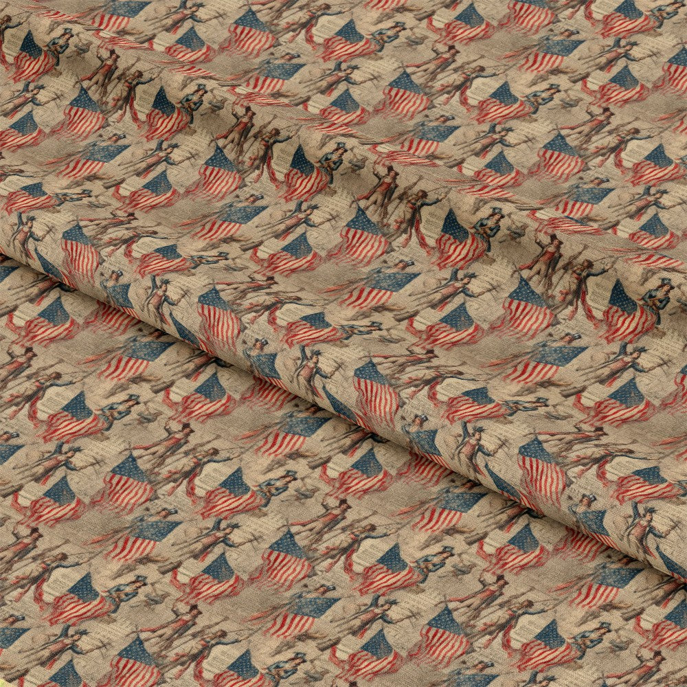 Americana Chronicles Pattern 3 Quilting Cotton Fabric