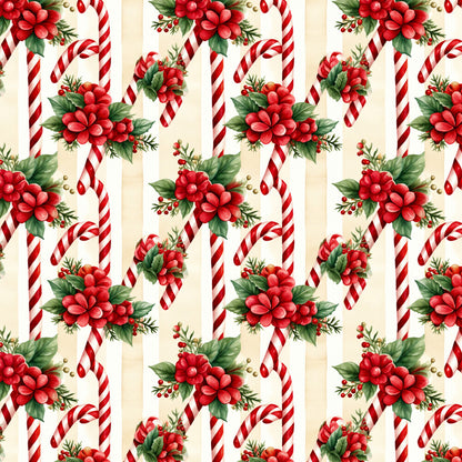 Vintage Classic Red Christmas Fat Quarter Bundle