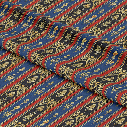 Medieval French Pattern 3 Quilting Cotton Fabric