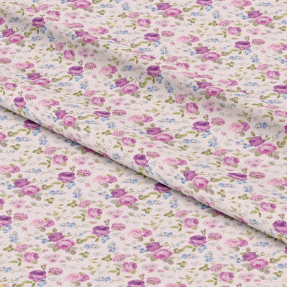 Pink Tea Party Pattern 4 Quilting Cotton Fabric