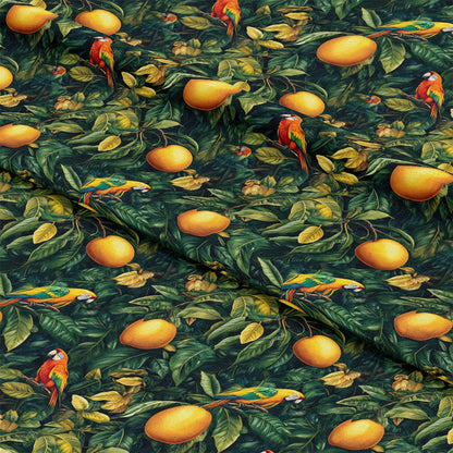 Mango In The Wild Pattern 10 Quilting Cotton Fabric