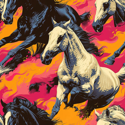 Galloping Horse Fat Quarter Bundle