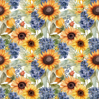 Sunflower and Butterfly Fat Quarter Bundle