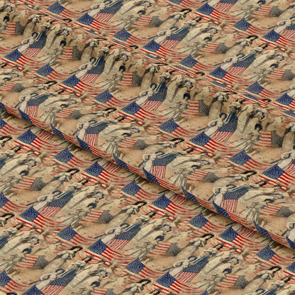 Americana Chronicles Pattern 6 Quilting Cotton Fabric