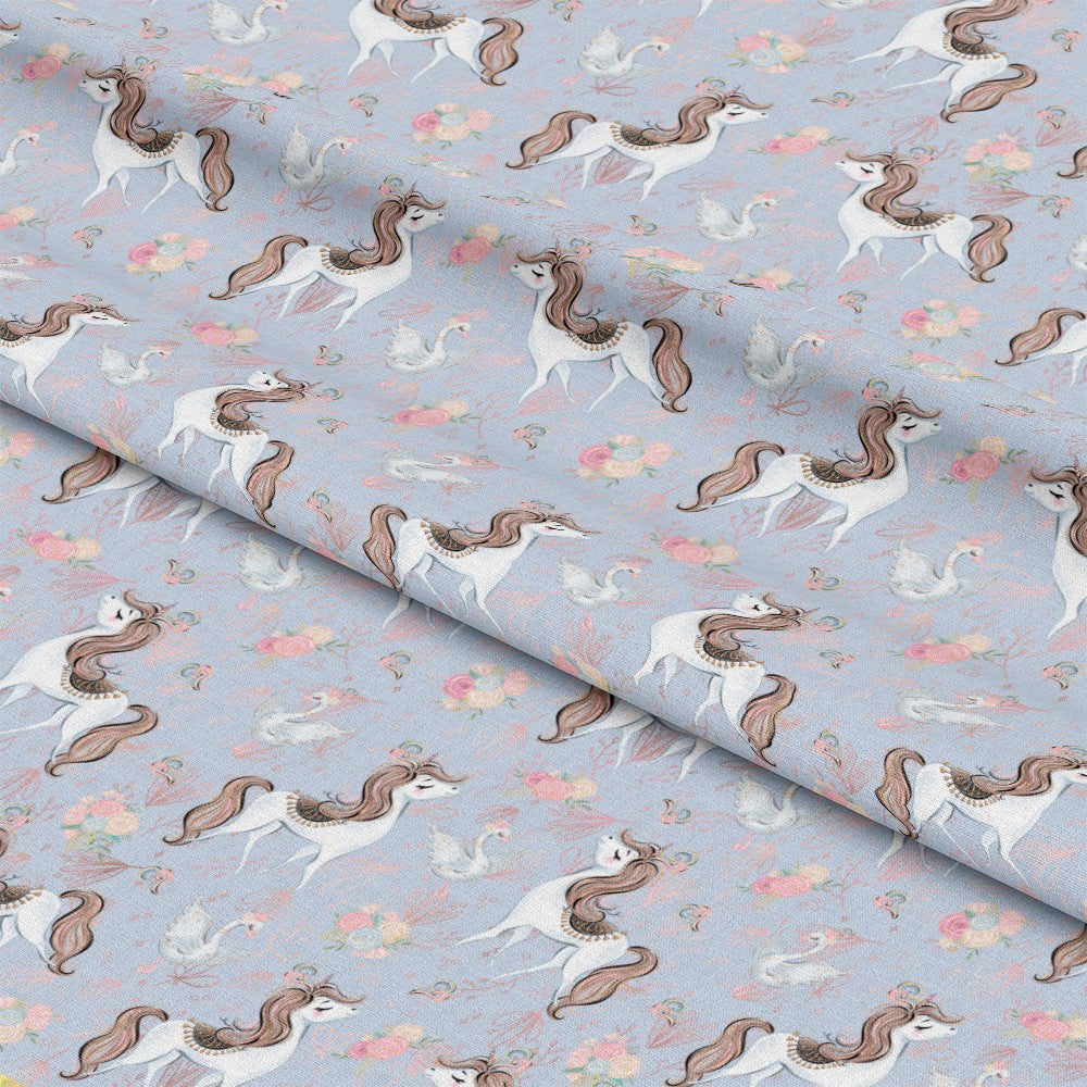 Sweet Ballerina Pattern 2 Quilting Cotton Fabric