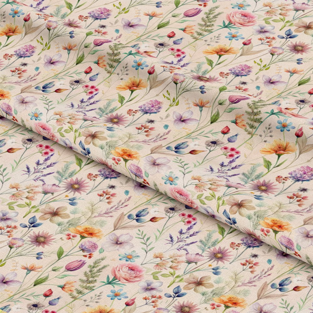 Whispering Wildflowers Pattern 7 Quilting Cotton Fabric