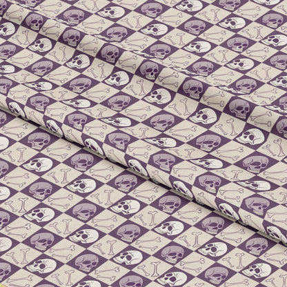 Retro Halloween Pattern 23 Quilting Cotton Fabric