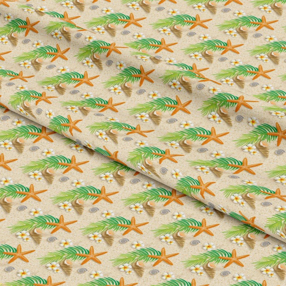 Summer Beach Pattern 12 Quilting Cotton Fabric