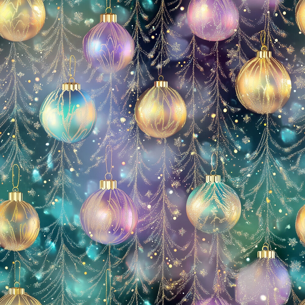 Celestial Christmas Ornaments Fat Quarter Bundle