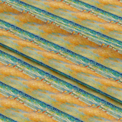 Monet Inspired Art Pattern 9 Quilting Cotton Fabric