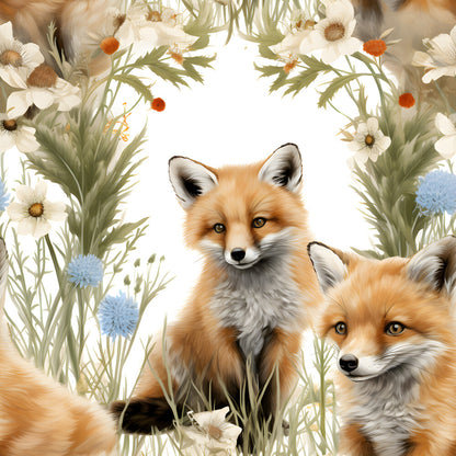 Baby Foxes Fat Quarter Bundle
