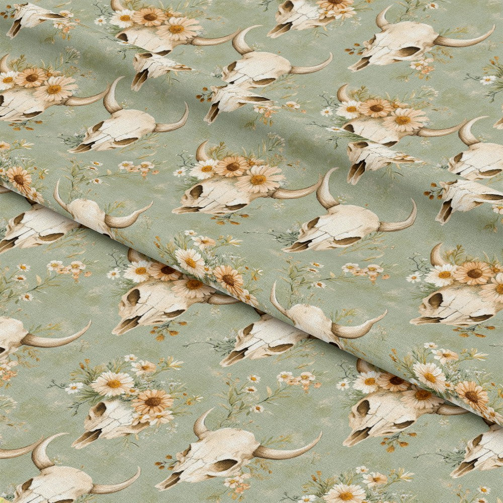 The Western Life Pattern 55 Quilting Cotton Fabric