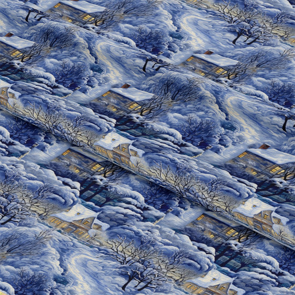 Winter Under the Dawn Pattern 24 Quilting Cotton Fabric
