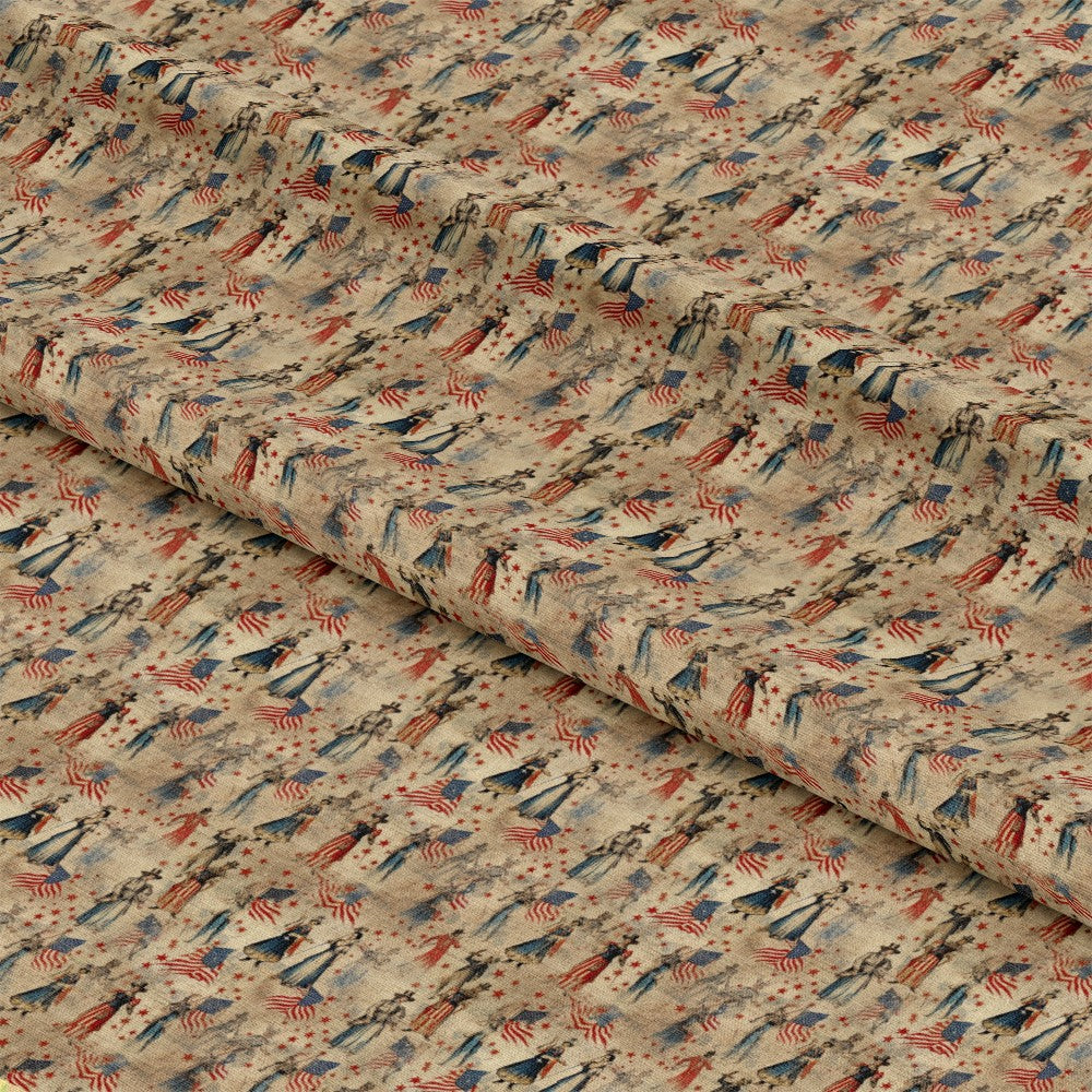 Americana Chronicles Pattern 7 Quilting Cotton Fabric