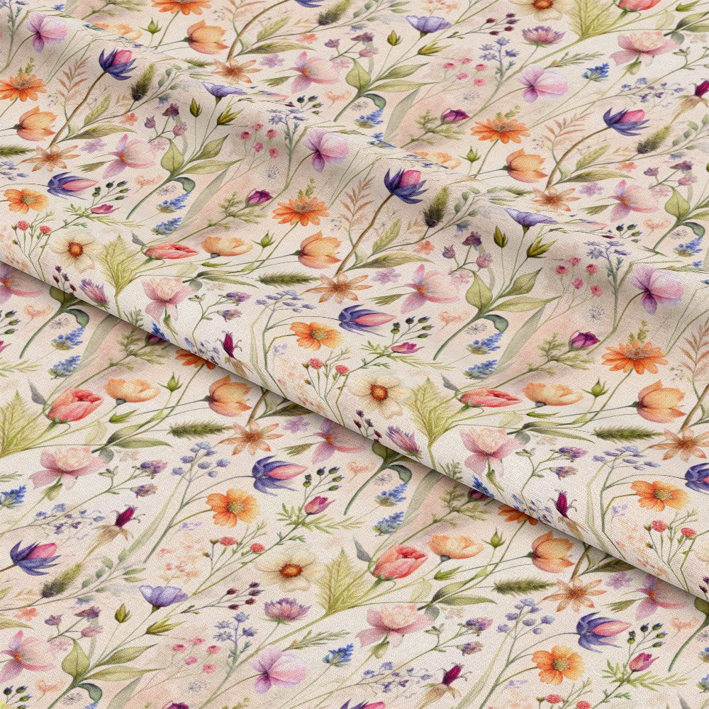 Whispering Wildflowers Pattern 12 Quilting Cotton Fabric