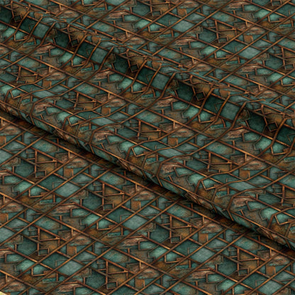 Rusted Iron Metal Textures Pattern 7 Quilting Cotton Fabric