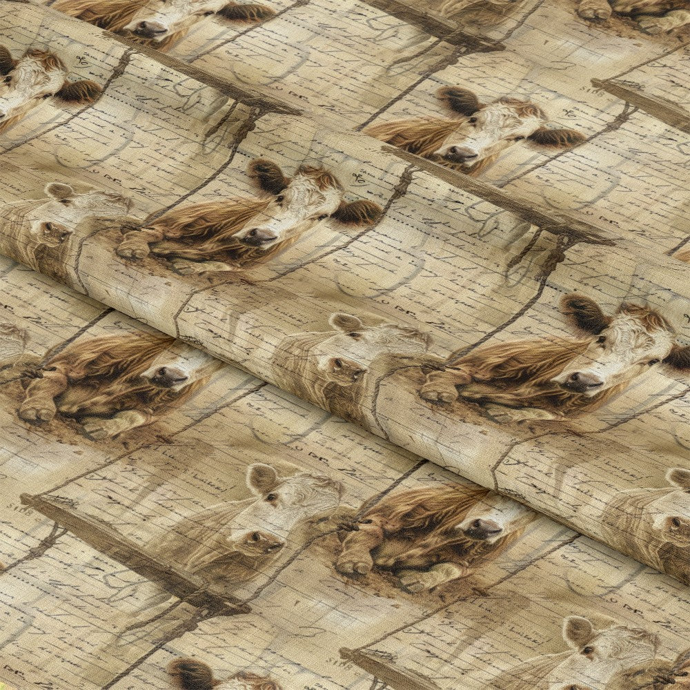 Farm Life Pattern 60 Quilting Cotton Fabric