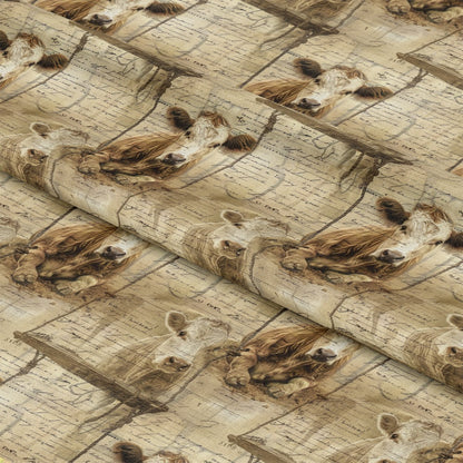 Farm Life Pattern 60 Quilting Cotton Fabric