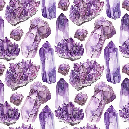 Amethyst Gemstones Fat Quarter Bundle
