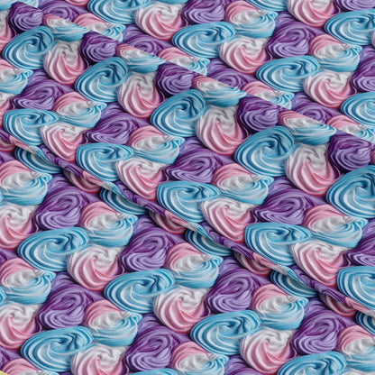 Yummy Frosting Pattern 4 Quilting Cotton Fabric