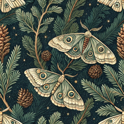 Magical Forest Moth Fat Quarter Bundle