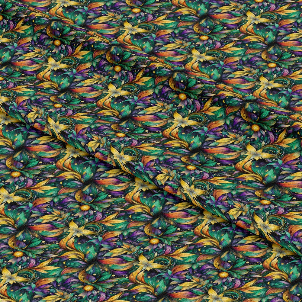 French Quarter Mardi Gras Pattern 2 Quilting Cotton Fabric